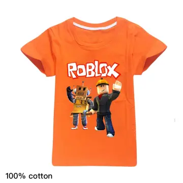 New Summer Children's Short Sleeve T-shirt ROBLOX Girls Boys