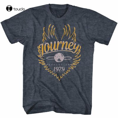 New Journey Evolution Tour 1979 MenS T Shirt Rock Band Vintage Concert Music Merch Tee Shirt Cotton T Shirt Fashion Funny New XS-4XL-5XL-6XL