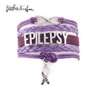 bjh✹  Minglou EPILEPSY Awareness Wrap Men   Jewelry Drop Shipping