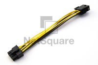 8-Pin Male to 8-Pin Female Extension Extend Power Supply Cable PCIe GPU สายไฟ