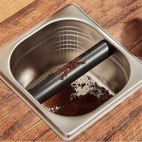 TEXCoffee Knocking Slag Bucket Detachable Solid Wood Powder Slag Bucket Slag Box Square Knocking Slag Bucket Coffee Appliance