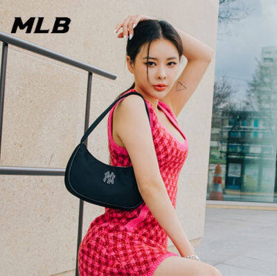 New ของแท้ 💯%MLB NY NEW YORK YANKEES/กระเป๋าสะพายข้าง/กระเป๋าผู้หญิง/กระเป๋าถือ/ถุงใต้วงแขน