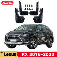 MudFlaps สำหรับ Lexus RX 300 350 450 200T AL20 2016-2022 Mudguards Mud Flaps Splash Guards ด้านหน้าด้านหลัง Fender รถอุปกรณ์เสริม4Pcs