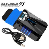 【☊HOT☊】 bukan2581584811414 Coolcold Ice Magic 5อุปกรณ์ระบายความร้อนด้วย Usb สำหรับโน้ตบุ๊คอัจฉริยะหน้าจอระบายความร้อนด้วยอากาศ