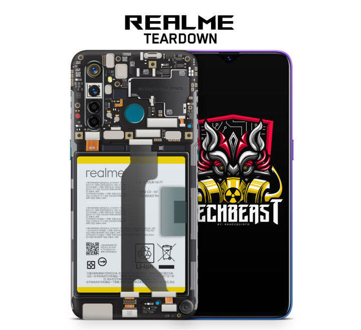 realme 6 teardown