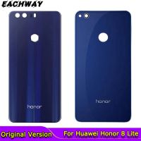 Honor 8 Lite Huawei ฝากระจกสำหรับ Huawei ด้านหลัง Huawei Honor 8 Lite ฝากระจกด้านหลัง Honor8แผงเคสปลอกหุ้มช่องหลัง Lite