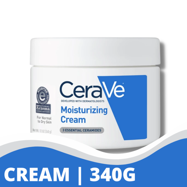 Cerave Moisturizing Cream 340g 100 Original from USA Face and Body Use