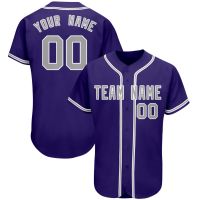 2023 New New Short Sleeve Baseball Jersey Team Uniform Mens Summer Fast Drying Training Shirt Print