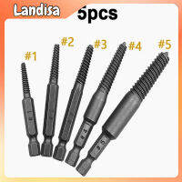 5ชิ้นอุปกรณ์ถอนสกรู52มม./83มม./61มม./66มม./75มม. ความแข็งสูงดอกสว่านทนต่อการสึกหรอสำหรับเครื่องมือมือหัก