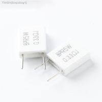 ◊✌┇ 30pcs Non-inductive Ceramic Cement Resistor BPR56 5W 0.33 ohm 0.33R High Power Resistance Kit