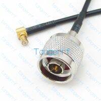 N male plug to MCX male right angle RF Antenna Coaxial Cable Coax Jumper Pigtail Antenna Extension RF LOW LOSS Coaxial Tangerrf