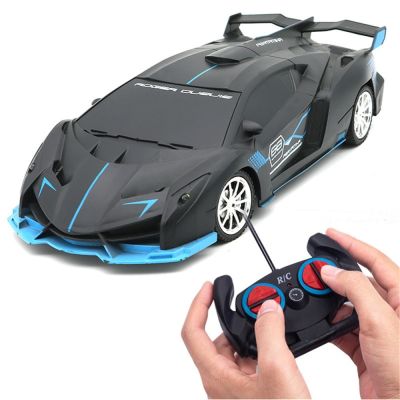 New Outdoor Led Light High-Speed Drift Car 1:18 Remote Control Cars with 2.4G Radio Sport Car Racing Electric Toys for Boys Gift