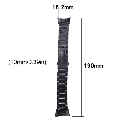 ◈ Uniwersalny wymienny zegarek z metalowym paskiem ze stali nierdzewnej dla-Garmin Forerunner 45 45S Swim 2 bransoleta ze smartwatchem