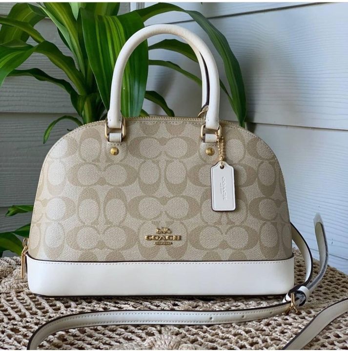 COACH® Outlet  Mini Sierra Satchel In Signature Leather