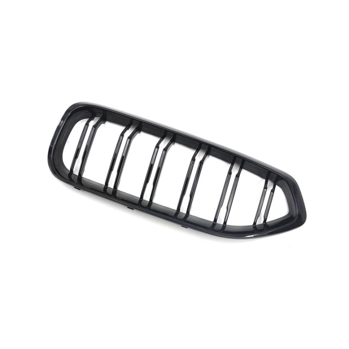 2Pcs Glossy Black Car Front Grille Grill Frame Cover Trim For BMW Z4 G29 2019-2022