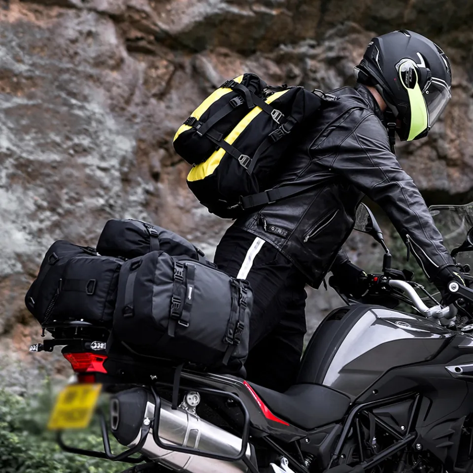 KKmoon Large Capacity Motorcycle Bag Waterproof Luggage Pack Multi