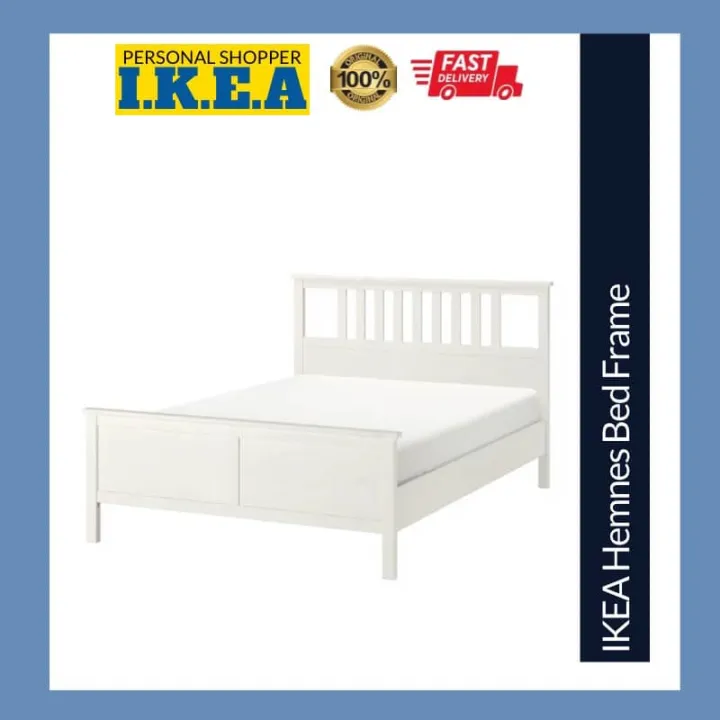 [INSTALLATION SERVICE PROVIDED] IKEA Hemnes Bed Frame Solid Wood Pine