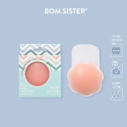 1 Cặp dán nhũ hoa silicon kéo ngực màu da BOM SISTER D881-D882