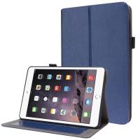 ซองหนัง PU สำหรับ iPad Mini 1 2 3 4 5 6ป้องกันการล่มสลายปก IPadMini Mini6ป้องกันปลอกยืน Holder กับช่องเสียบการ์ด