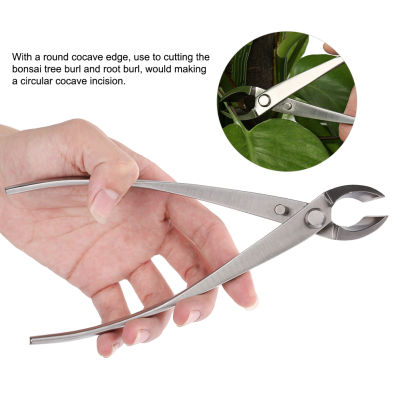 Bonsai Cutter, Professional Round Edge Cutter Stainless Garden Branch Cutter Bonsai Tool