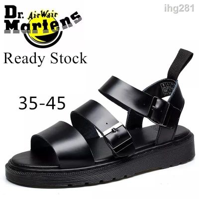 Dr.Martens Roman sandals Korean Fashion Men Women sandals Martin shoes Increasing Kasut Waterproof Leather casual shoes Original sandal