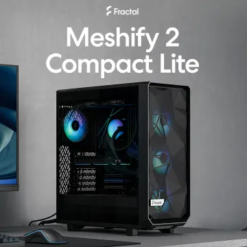 The Fractal Design Meshify 2 Compact Lite RGB case test