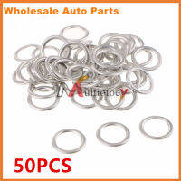 N0138157 50pcs เครื่องยนต์ปลั๊กท่อระบายน้ำมันปะเก็น14X20X1.5mm สำหรับ VW Beetle CC J-Etta Golf Passat Tiguan Audi 408300330 N0138157