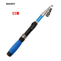 MARV คันเบ็ดตกปลา Carbon Fiber,เบ็ดตกปลาน้ำจืดทะเลสาบน้ำเค็มทะเลมหาสมุทร