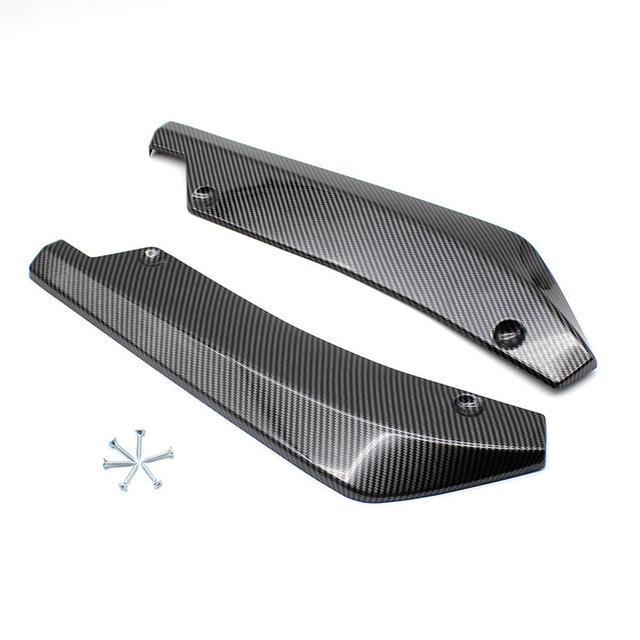cw-2pcs-car-protector-guard-anti-scratch-strips-sticker-carbon-bars-protection-collision-spoiler