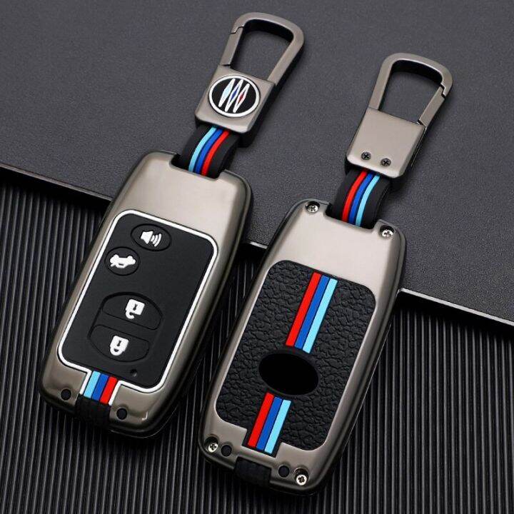 Zinc Alloy Car Key Case Cover Bag for Toyota Land Cruiser Prado 150 ...