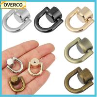 OVERCO งานหัตถกรรมเครื่องหนัง สแน็ปกระเป๋า ตะปูเกลียวกระเป๋า หัวเข็มขัด หมุดโลหะกระเป๋า ตัวเชื่อมต่อกระเป๋าถือ หัวเข็มขัด ปุ่มสตั๊ด