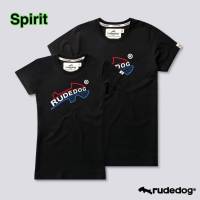 Rudedog เสื้อยืดชาย/หญิง สีดำ รุ่น Spirit (ราคาต่อตัว)