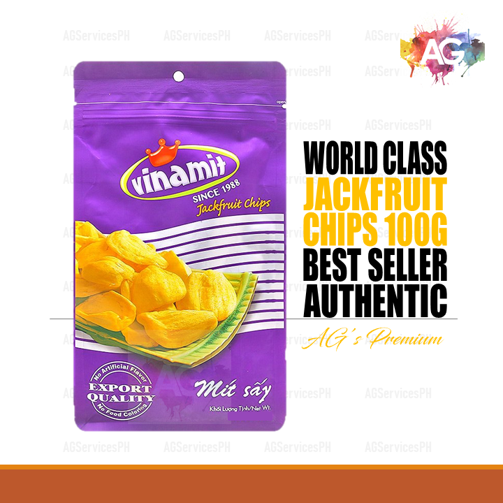 JACKFRUIT CHIPS VINAMIT 100g Lazada PH