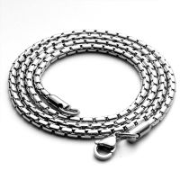 【DT】hot！ men necklace 2020 stainless steel neck chain for cuban link wholesale Accessories buckle