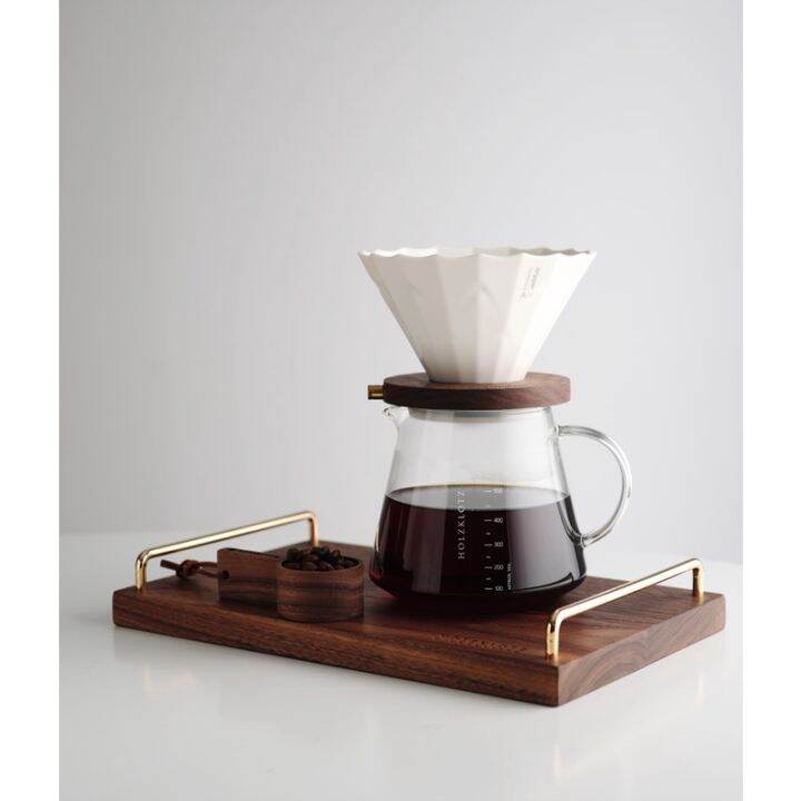 พร้อมส่ง-holzklotz-a27-dripper-set-hand-drip-set-ชุดดริปกาแฟ-เซ็ทดริปกาแฟ-ดริปเปอร์ที่มาพร้อมแก้วเสิร์ฟ-server-coffee