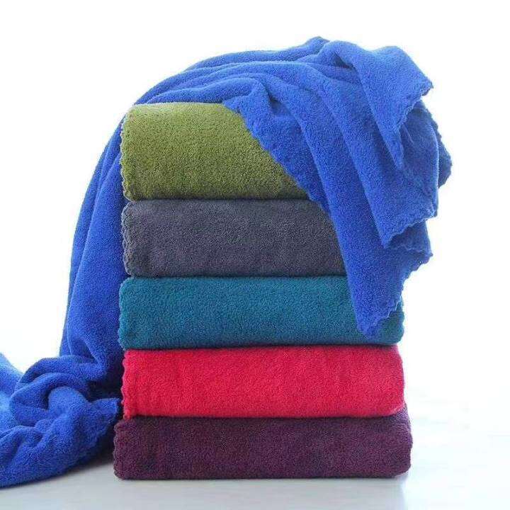 Microfiber Bath Towel Plain *1pcs 140x70cm Lazada PH