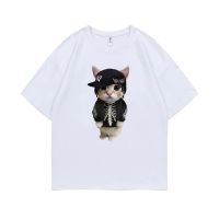 Rapper Playboi Carti Kitty Graphic Print T-shirt Mens Fashion Short Sleeve Funny Men Women Vintage Oversized Street Tops Tees 4XL 5XL 6XL