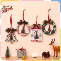 พร้อมส่ง ของตกแต่งวันคริสมาสต์ แขวนประตู แขวนหน้าต่าง Christmas Wreath