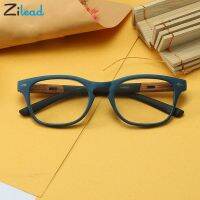 Zilead Wood Grain Reading Glasses Men Women Vintage TR90 Square Presbyopic Optical Eyeglasses Unisex 1.0 2.0 2.5 3.0 3.5 4.0