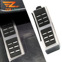 Zeratul Auto Stainless Steel Foot Rest Pedal Cover Footrest Pedals for Audi A4 B8 S4 A5 S5 8T Q5 SQ5 A6 C7 A7 S7 S6 4G A8 S8 4H