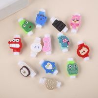 100 pcs Cartoon Cable Winer Cable Protector Saver USB Charging Data Line Protective Sleeves For iPhone 12 13 Xiaomi Huawei Phone