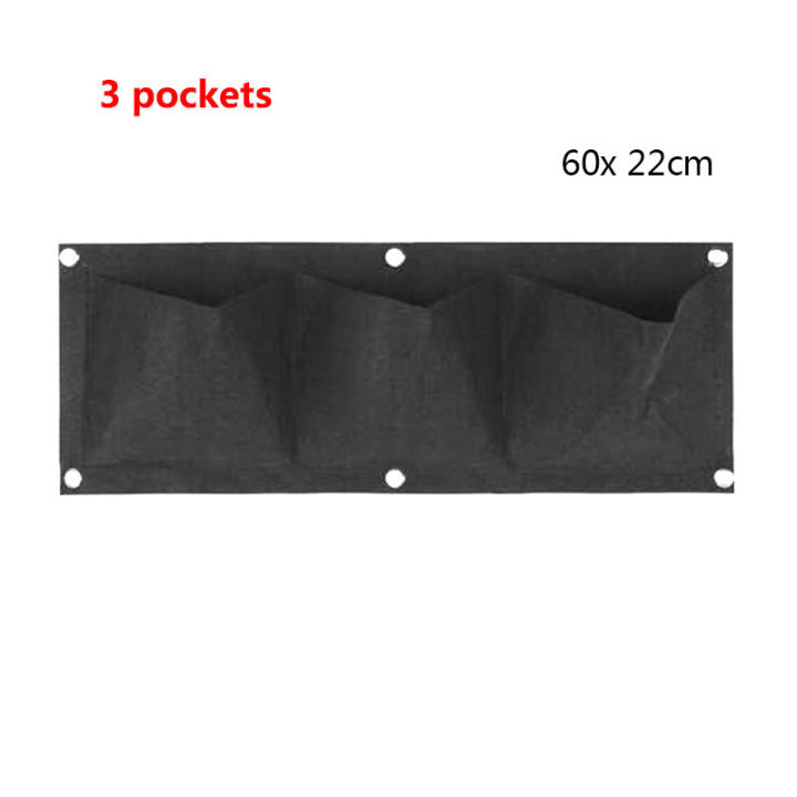 qkkqla-3-pockets-bags-black-wall-mounted-planting-flowers-plant-grow-pot-wall-hanging-life-household-flower-pots-decoration