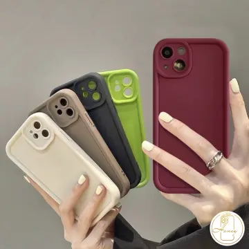 Silicone Phone Case on for Realme C53 C55 C35 C51 C33 C31 C30 C25Y C21Y  C25S C20 C11 C12 C15 Cases Smooth Solid Color Soft Cover