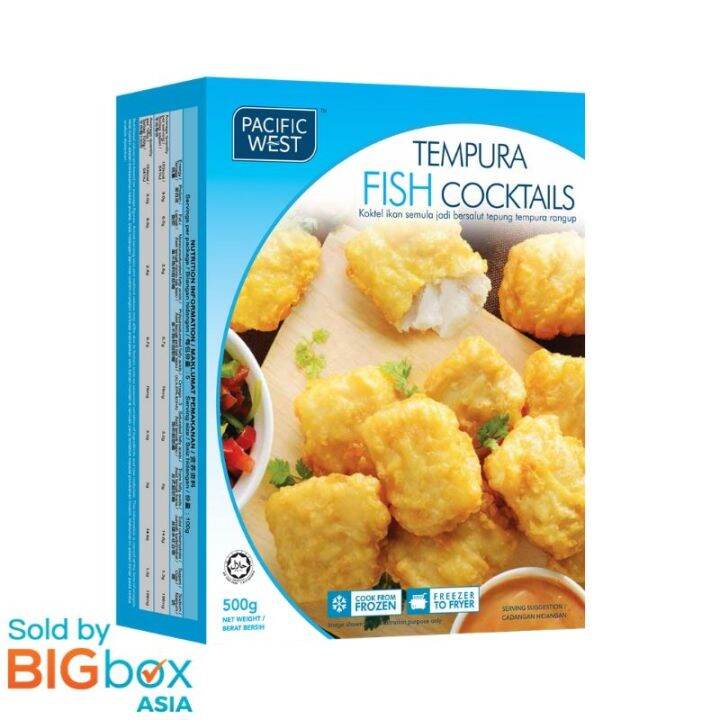 Pacific West Tempura Fish Cocktail 500g Lazada