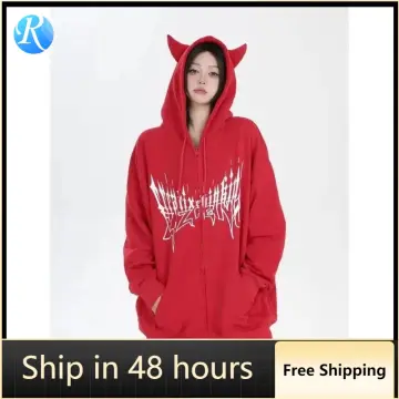 VEIGENG DEVIL HOODIE パーカー オーバーサイズ - パーカー