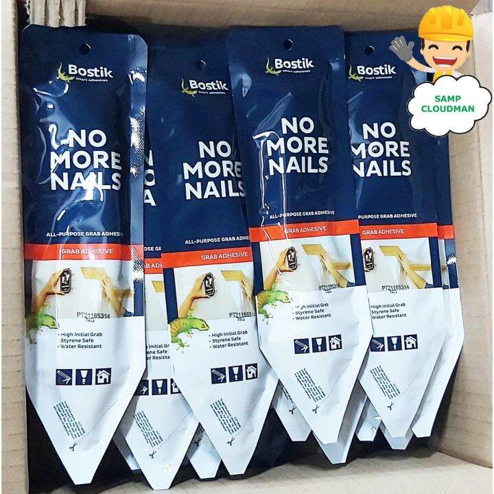 ♕Original Bostik No More Nails 100g Per Piece Squeeze Pouch Adhesives