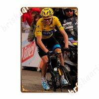 คริส Froome แผ่นโลหะโปสเตอร์ผนังบาร์ส่วนบุคคลตกแต่งผนังโรงภาพยนตร์ดีบุกโลโก้โปสเตอร์ 20 * 30 ซม