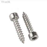 10/50pcs M2 M2.6 M3 M3.5 M4 M5 M6 304 A2-70 stainless steel Allen Hex Hexagon Socket Cap Head Self-tapping Screw Wood Screw