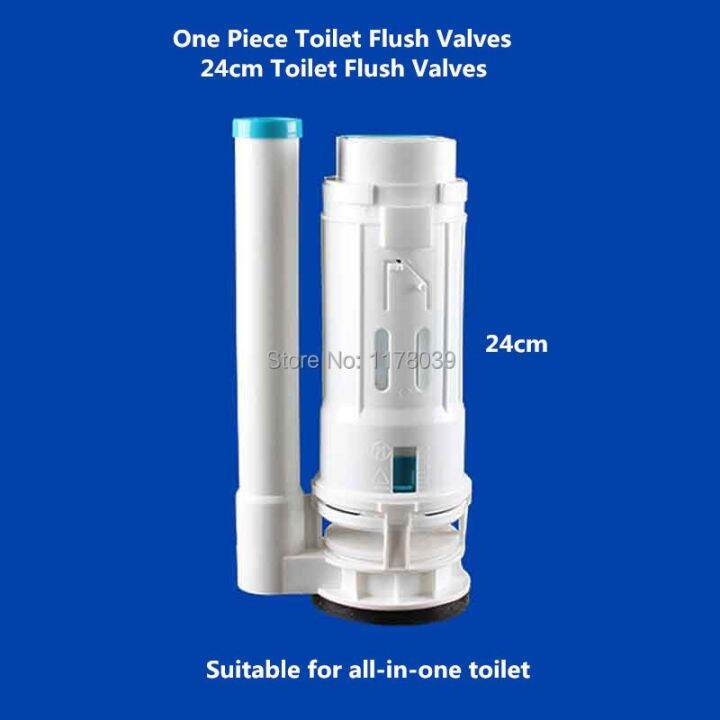 24cm One Piece Toilet Flush Valves Suitable For Water Tank Height 25