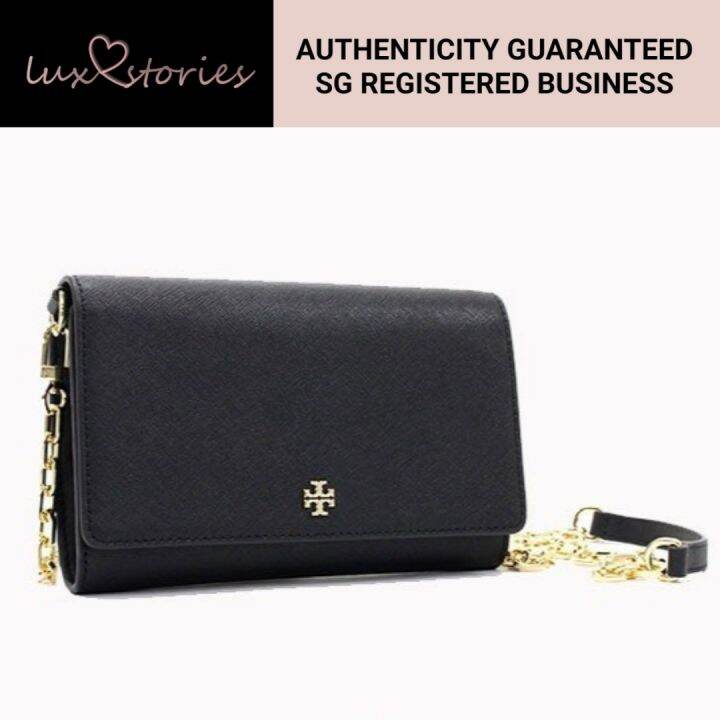 Tory Burch Emerson Wallet On Chain Lazada Singapore